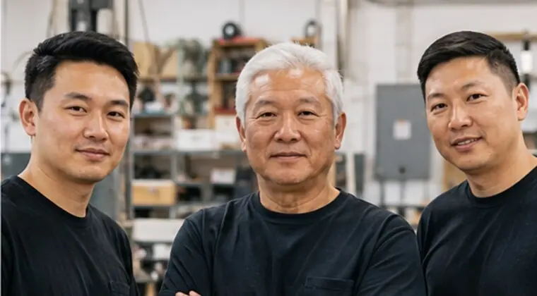 Manufacturing team on their production floor